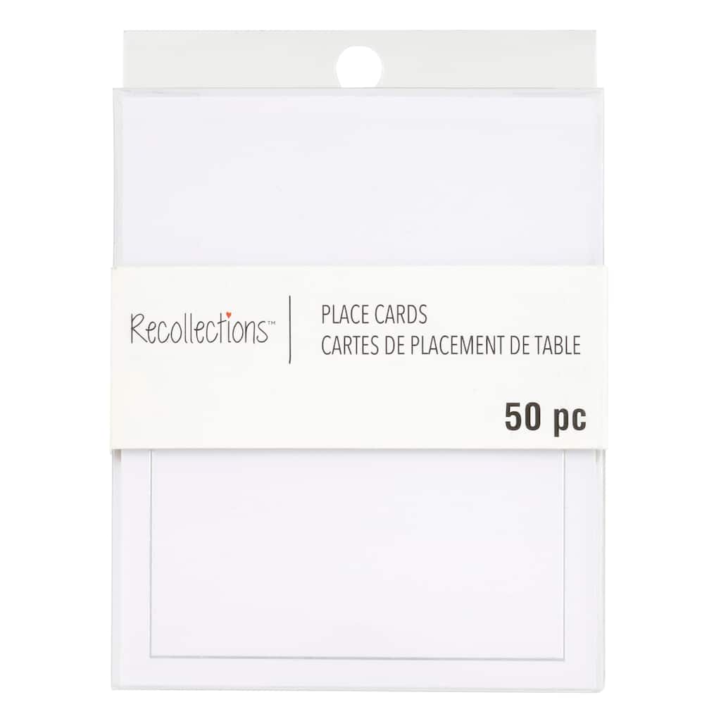 Recollections Place Card Template Recollections Place Card Template